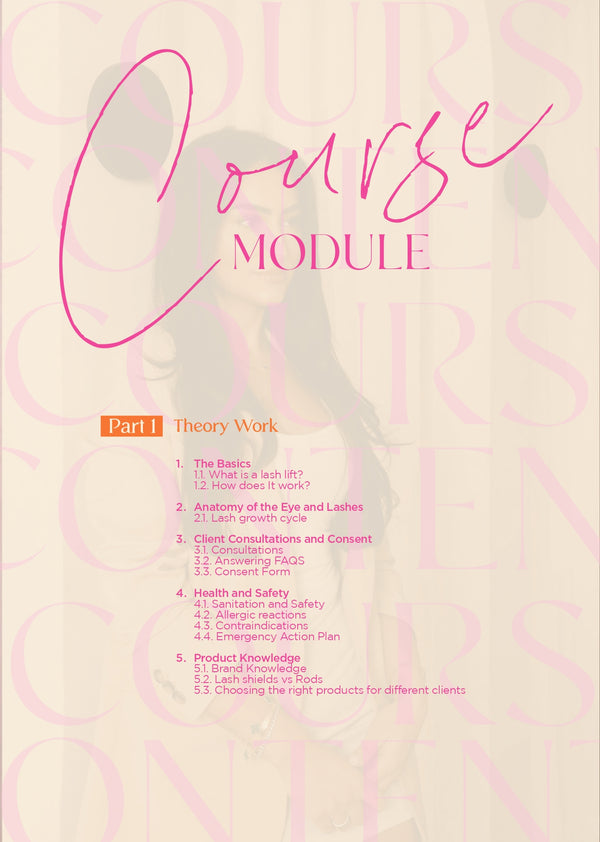 'Mastering Lash Lift Design' 1 day course