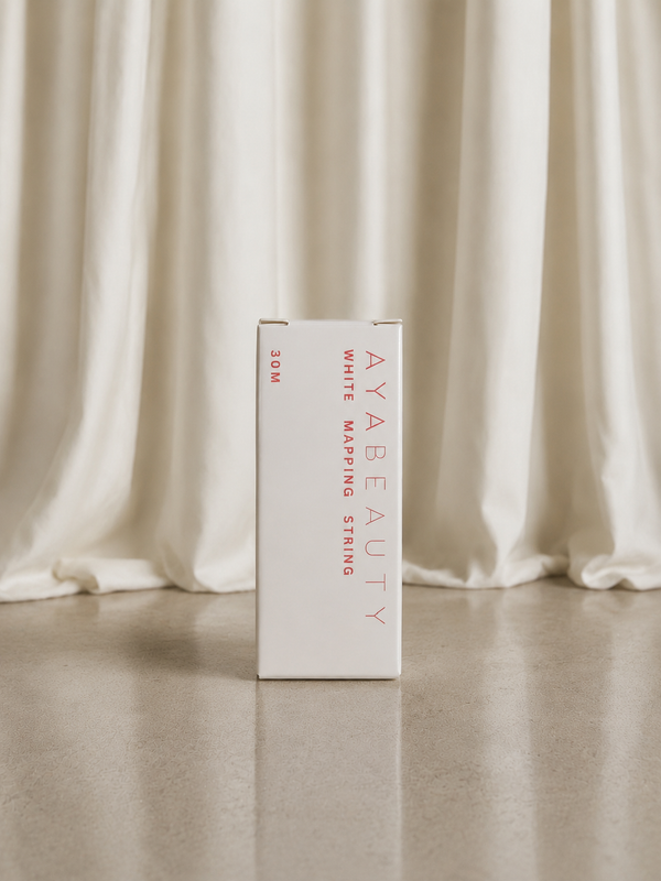 White Mapping String - 30m